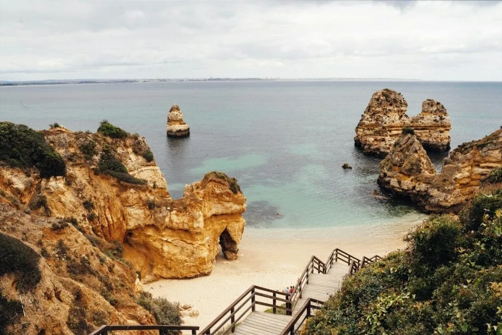 Salt pans and winter birdlife beside Tavira in the Algarve