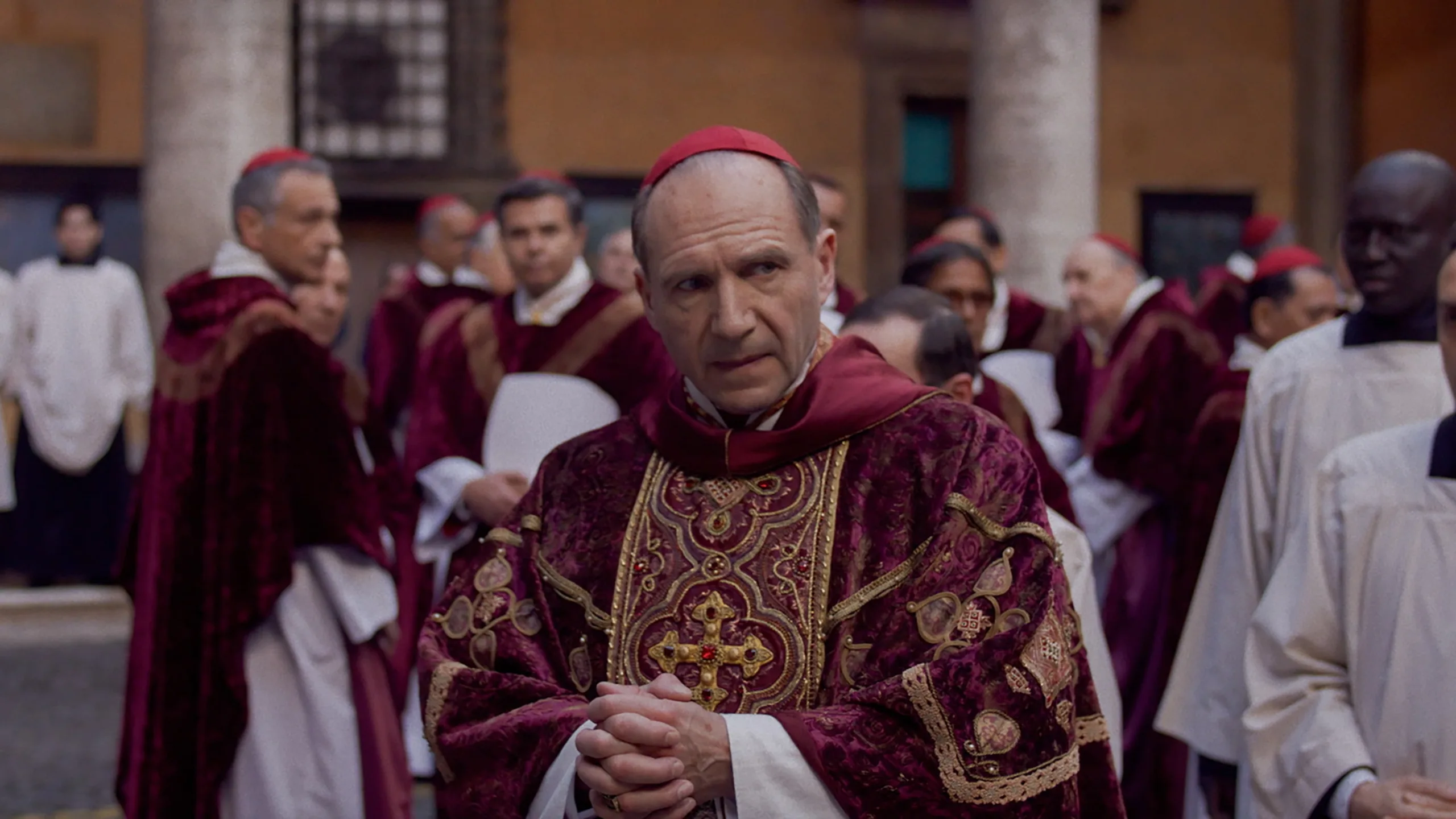 Poster for Conclave, 2024 papal election thriller directed by Edward Berger