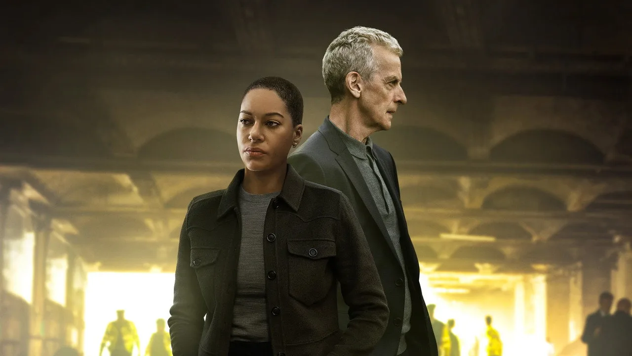 Scene from the Apple TV detective series Criminal Record