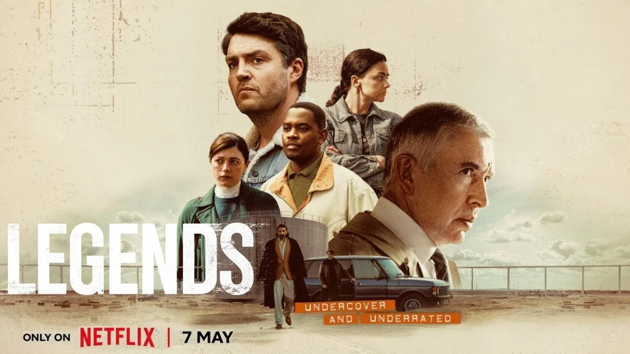 Poster for Legends, 2026 Netflix crime drama series