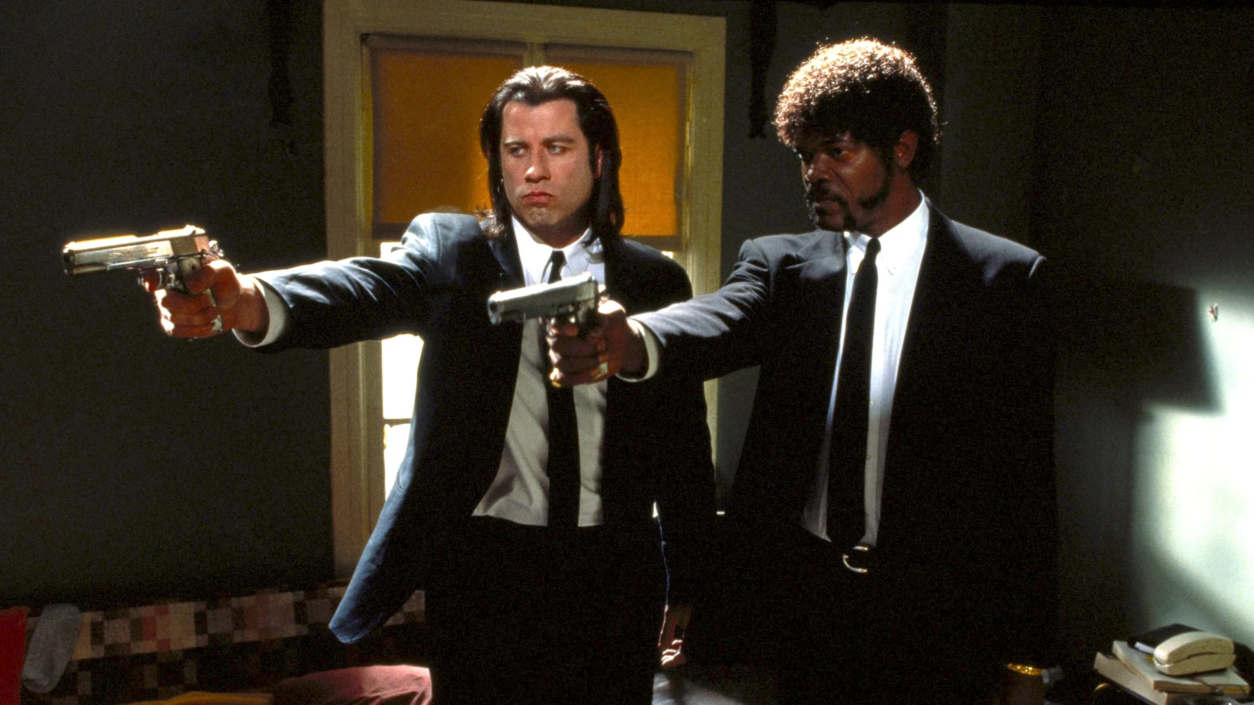 Still from Pulp Fiction, 1994 crime comedy directed by Quentin Tarantino