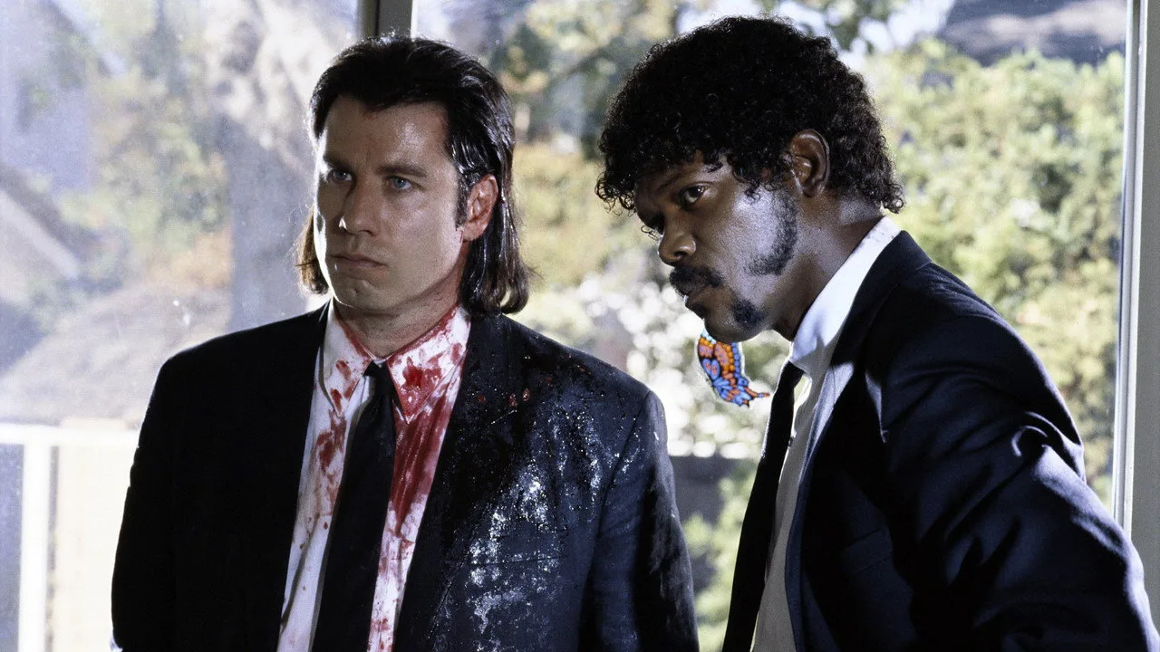 Scene from the 1994 crime film Pulp Fiction