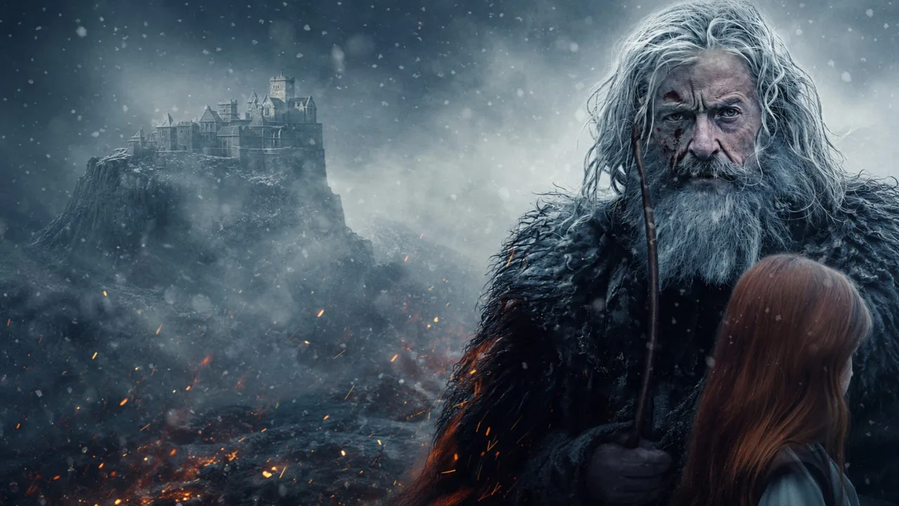 Key art from The Death of Robin Hood, dark retelling of the outlaw legend