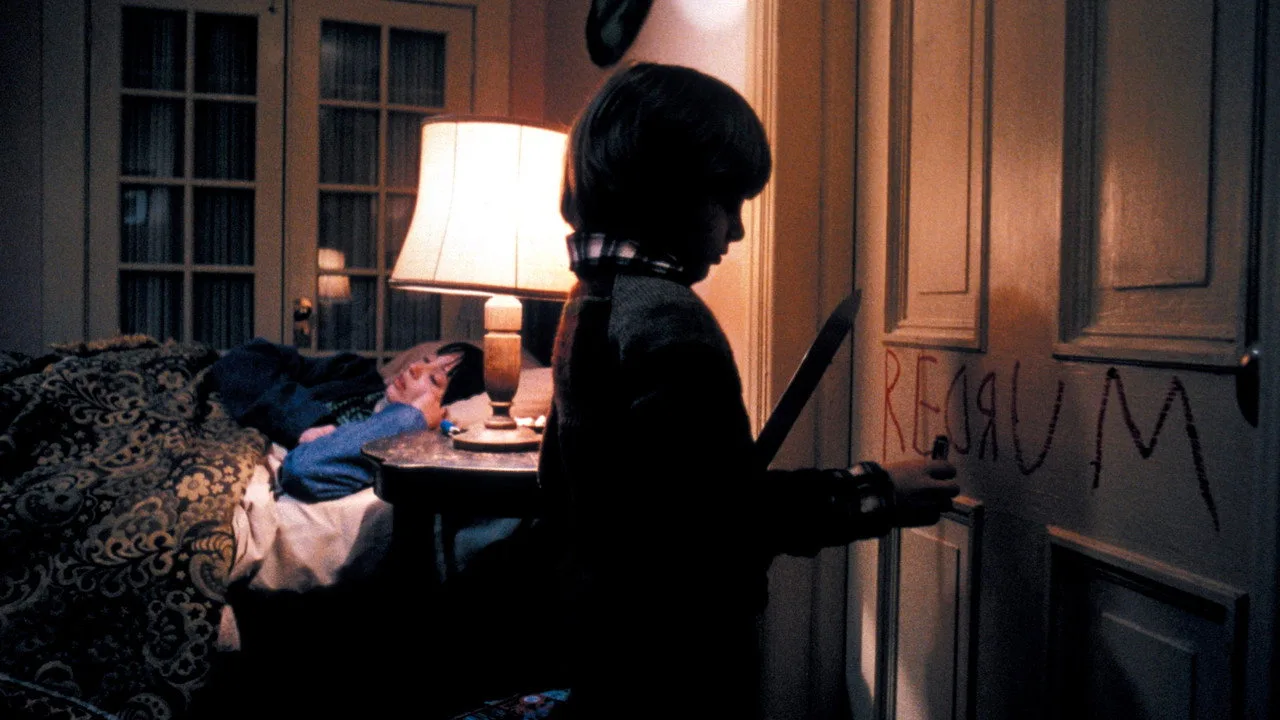 Key art from The Shining, classic 1980 horror thriller
