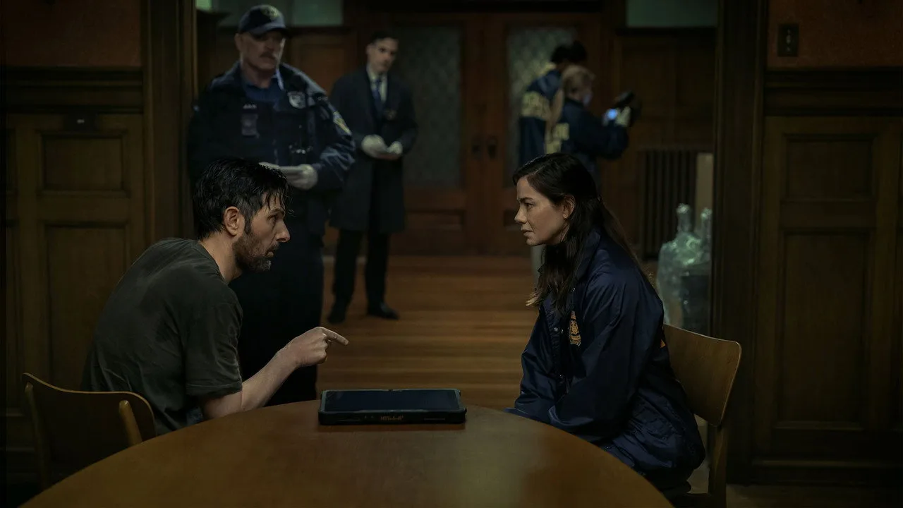 Key art for The Whisper Man, Netflix crime drama