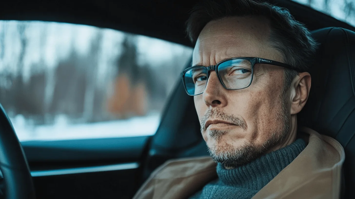 Man reviewing car finance paperwork at his kitchen table