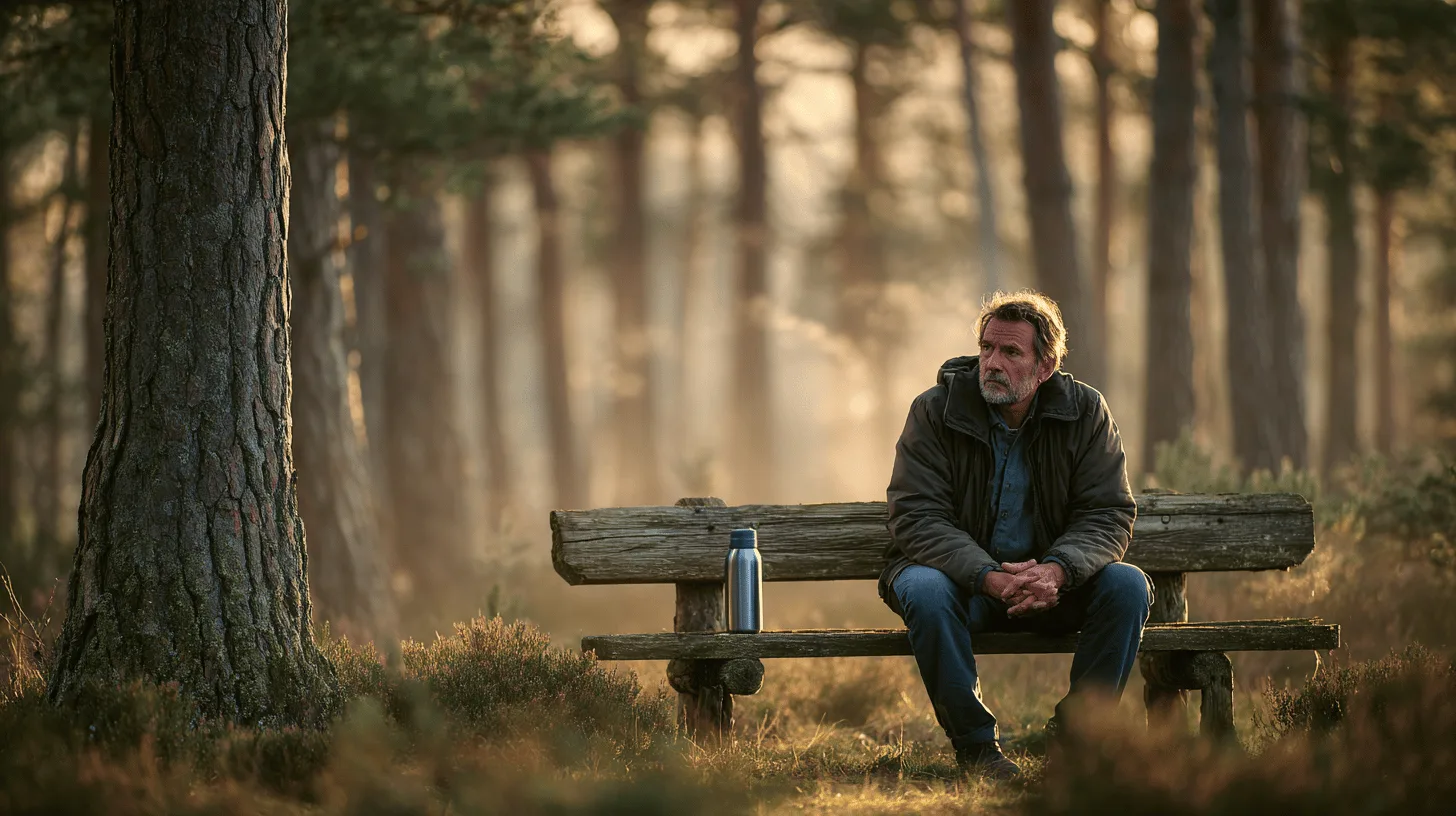 Man discussing persistent tiredness with a GP